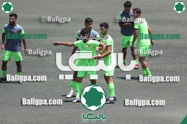 جلسه تمرینی تیم فوتبال پرسپولیس
