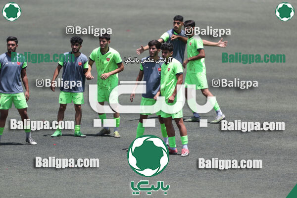 جلسه تمرینی تیم فوتبال پرسپولیس