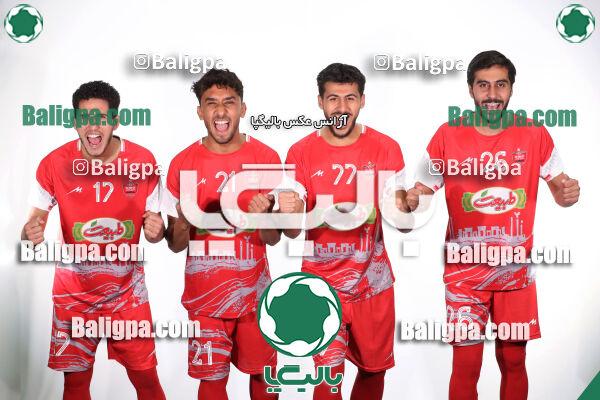 عکس‌های تیمی و پرتره امیدهای پرسپولیس