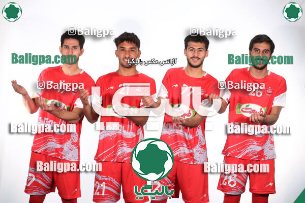 عکس‌های تیمی و پرتره امیدهای پرسپولیس