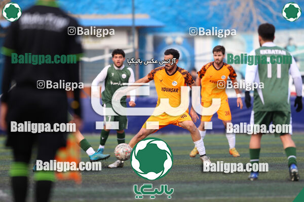 اکباتان تهران 1–0 نارنجی پوشان کوهسار