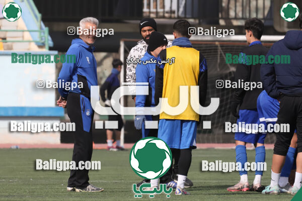 جلسه تمرینی تیم فوتبال استقلال