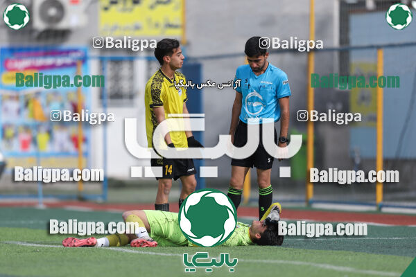 آریا ذوب آهن 1–1 پیروزان