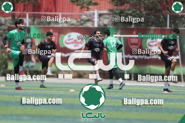 جلسه تمرینی تیم فوتبال پرسپولیس