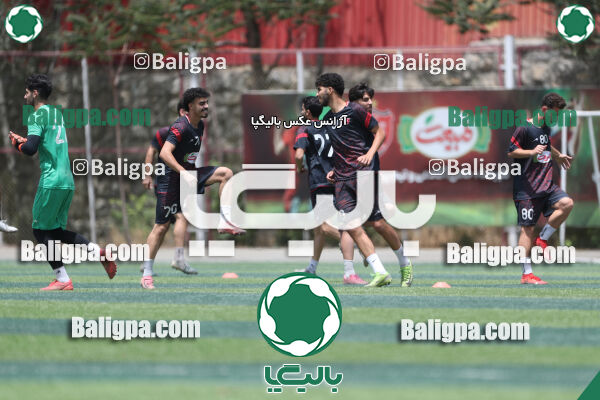 جلسه تمرینی تیم فوتبال پرسپولیس