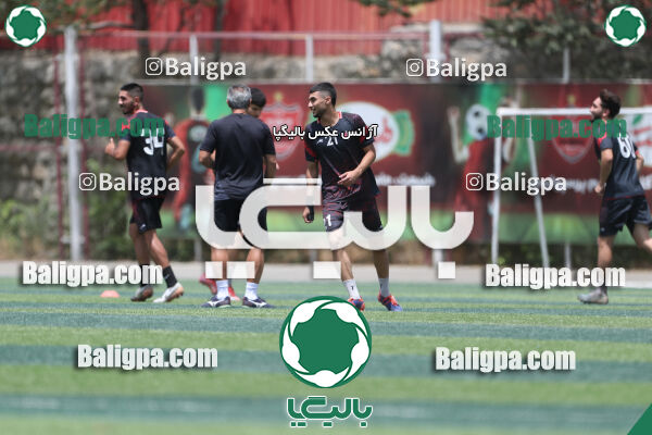 جلسه تمرینی تیم فوتبال پرسپولیس