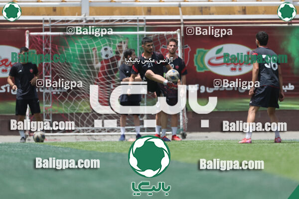 جلسه تمرینی تیم فوتبال پرسپولیس
