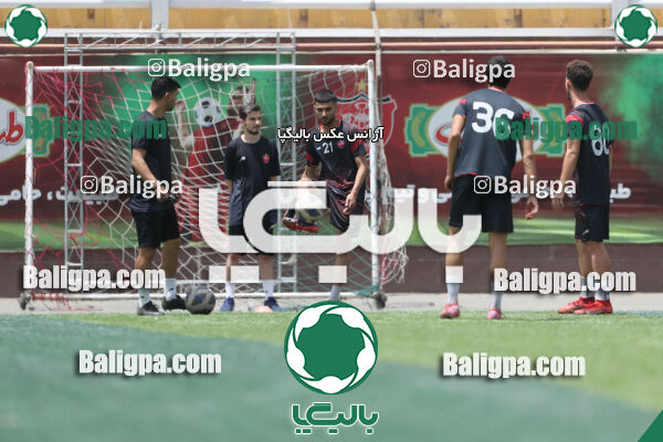 جلسه تمرینی تیم فوتبال پرسپولیس