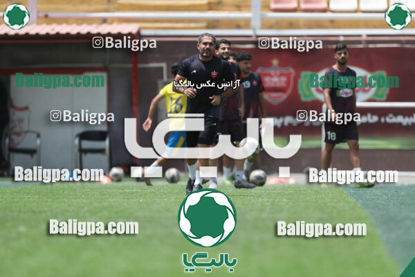 جلسه تمرینی تیم فوتبال پرسپولیس