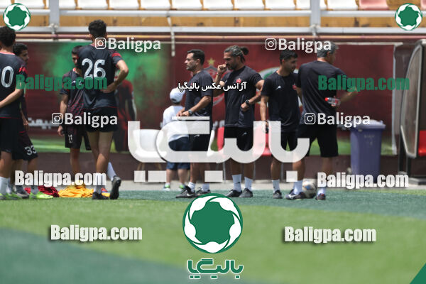 جلسه تمرینی تیم فوتبال پرسپولیس
