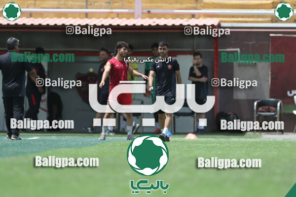 جلسه تمرینی تیم فوتبال پرسپولیس