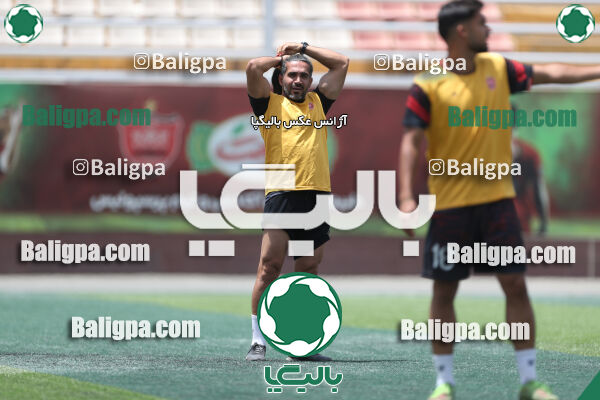 جلسه تمرینی تیم فوتبال پرسپولیس