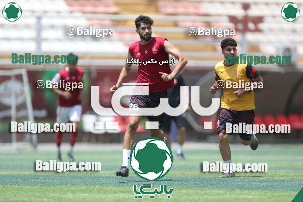 جلسه تمرینی تیم فوتبال پرسپولیس