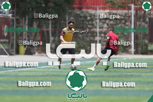 جلسه تمرینی تیم فوتبال پرسپولیس