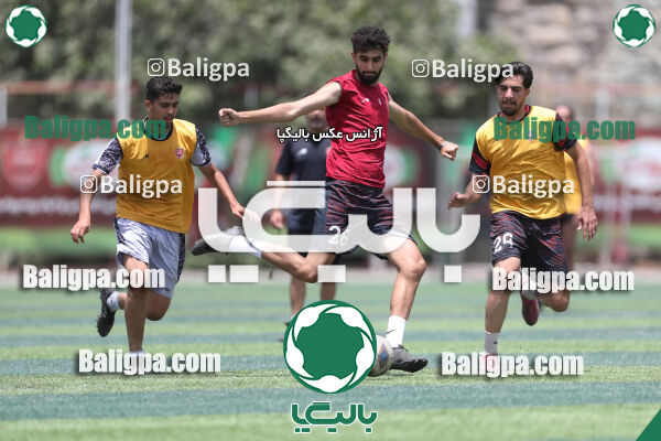 جلسه تمرینی تیم فوتبال پرسپولیس