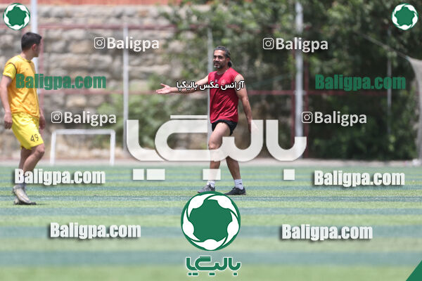 جلسه تمرینی تیم فوتبال پرسپولیس