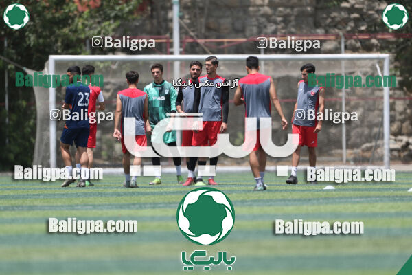 جلسه تمرینی تیم فوتبال پرسپولیس