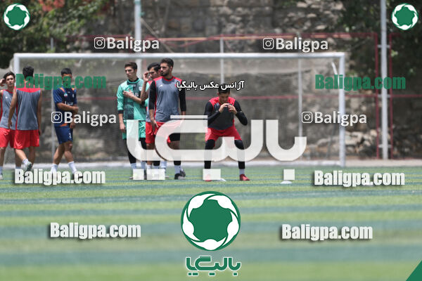 جلسه تمرینی تیم فوتبال پرسپولیس