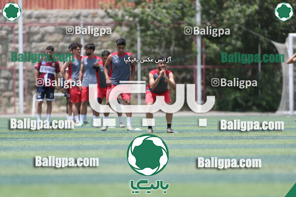 جلسه تمرینی تیم فوتبال پرسپولیس