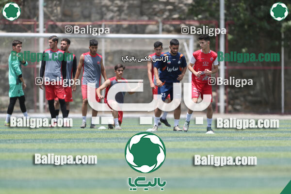 جلسه تمرینی تیم فوتبال پرسپولیس