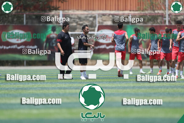 جلسه تمرینی تیم فوتبال پرسپولیس