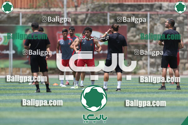 جلسه تمرینی تیم فوتبال پرسپولیس