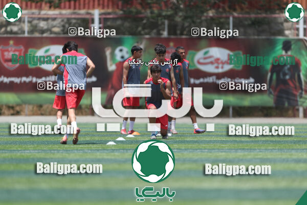 جلسه تمرینی تیم فوتبال پرسپولیس