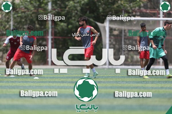 جلسه تمرینی تیم فوتبال پرسپولیس
