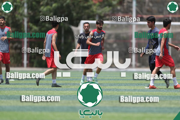 جلسه تمرینی تیم فوتبال پرسپولیس
