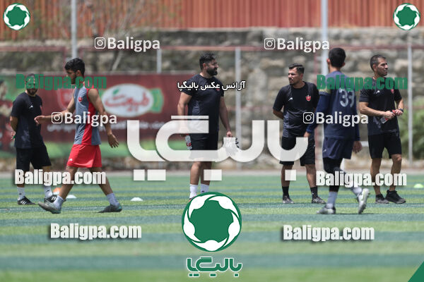 جلسه تمرینی تیم فوتبال پرسپولیس