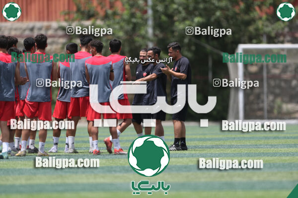 جلسه تمرینی تیم فوتبال پرسپولیس
