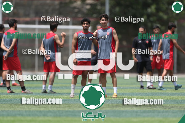 جلسه تمرینی تیم فوتبال پرسپولیس