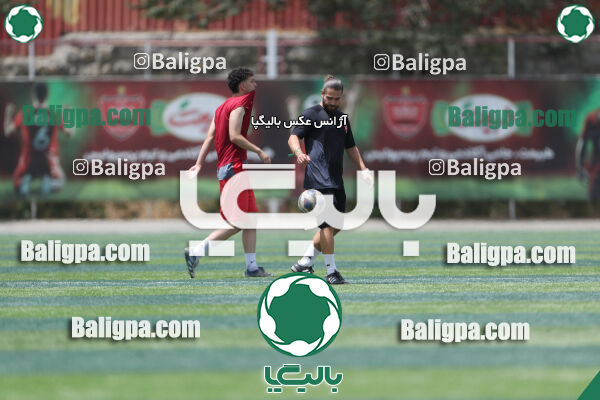 جلسه تمرینی تیم فوتبال پرسپولیس