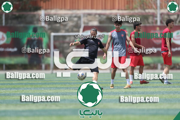 جلسه تمرینی تیم فوتبال پرسپولیس