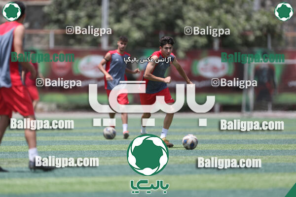 جلسه تمرینی تیم فوتبال پرسپولیس