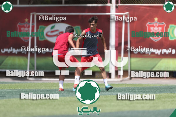 جلسه تمرینی تیم فوتبال پرسپولیس