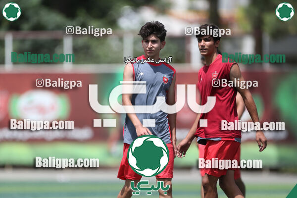 جلسه تمرینی تیم فوتبال پرسپولیس