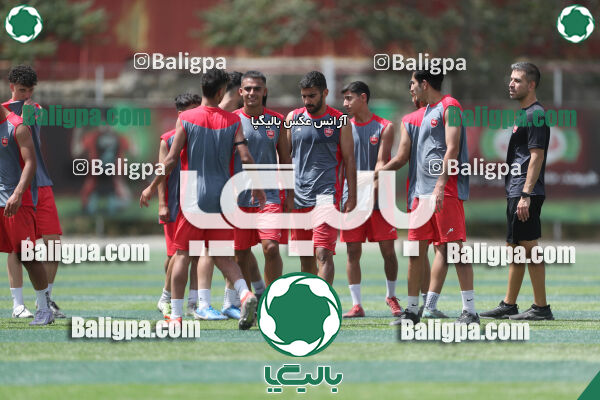 جلسه تمرینی تیم فوتبال پرسپولیس