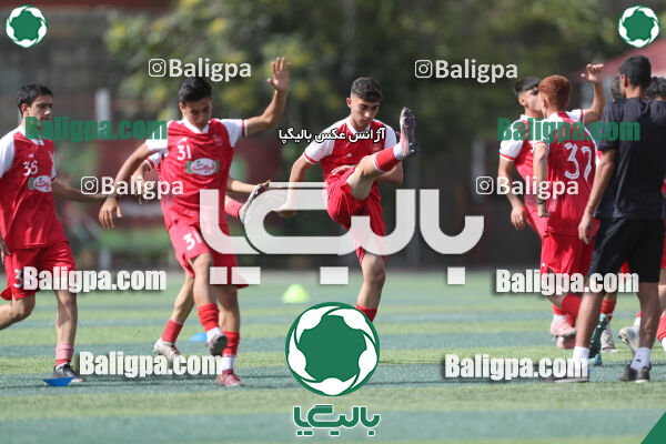 جلسه تمرینی تیم فوتبال پرسپولیس