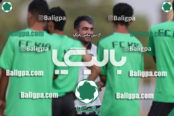 جلسه تمرینی تیم فوتبال کیا