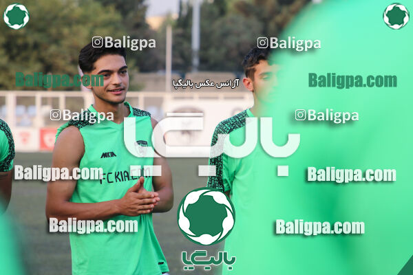 جلسه تمرینی تیم فوتبال کیا