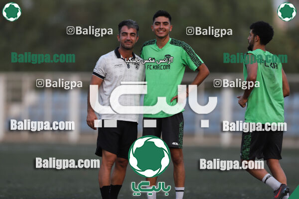 جلسه تمرینی تیم فوتبال کیا