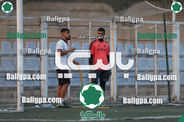 جلسه تمرینی تیم فوتبال کیا