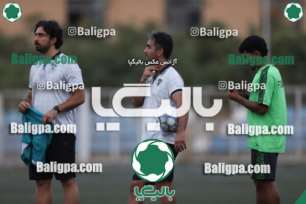 جلسه تمرینی تیم فوتبال کیا