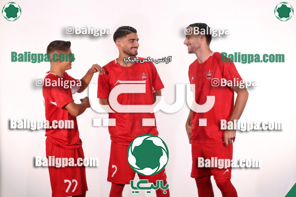 عکس‌های تیمی و پرتره امیدهای پرسپولیس