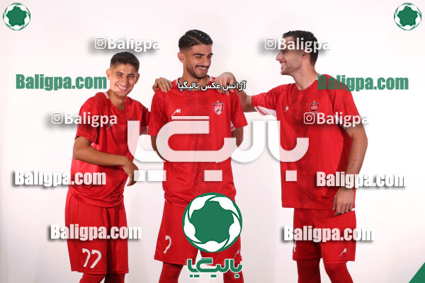 عکس‌های تیمی و پرتره امیدهای پرسپولیس