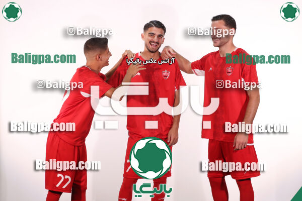 عکس‌های تیمی و پرتره امیدهای پرسپولیس