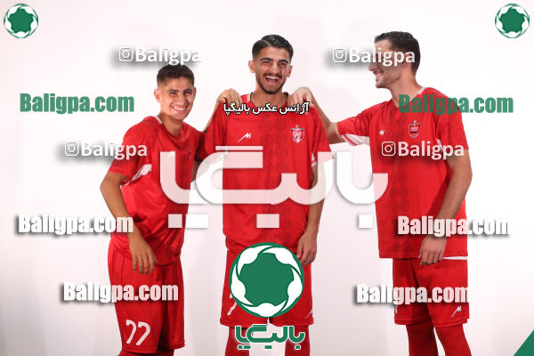 عکس‌های تیمی و پرتره امیدهای پرسپولیس