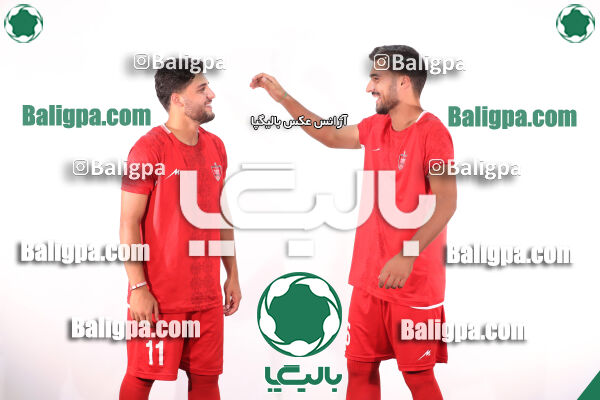 عکس‌های تیمی و پرتره امیدهای پرسپولیس