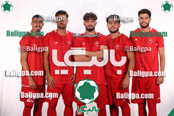 عکس‌های تیمی و پرتره امیدهای پرسپولیس